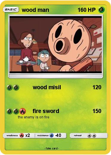 Pokemon wood man