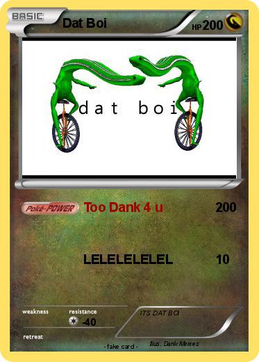 Pokemon Dat Boi