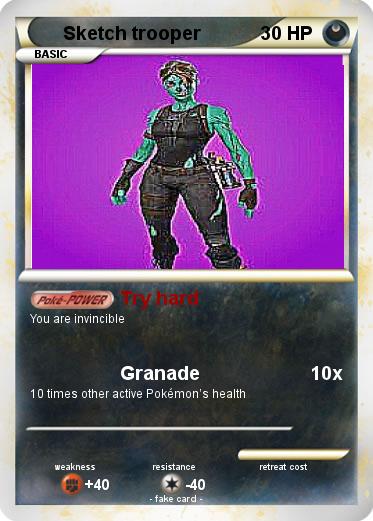 Pokemon Sketch trooper