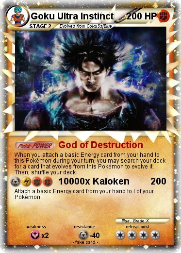 Pokemon Goku Ultra Instinct