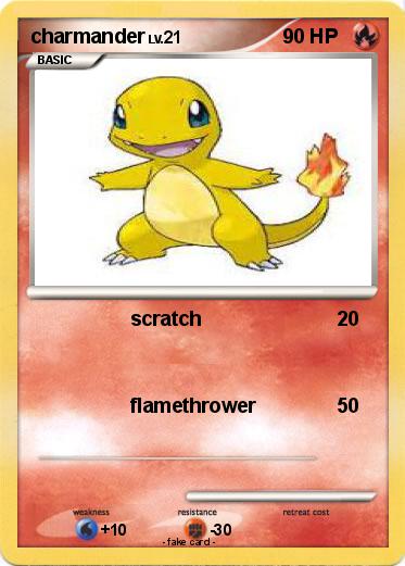 Pokemon charmander