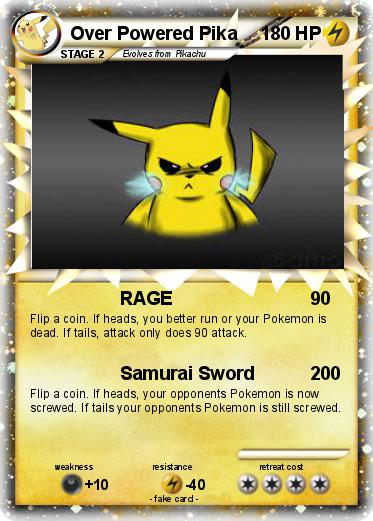 Pokemon Over Powered Pika