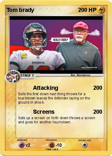 Pokemon Tom brady
