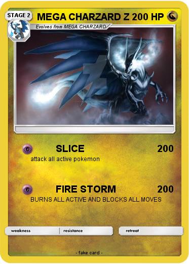 Pokemon MEGA CHARZARD Z