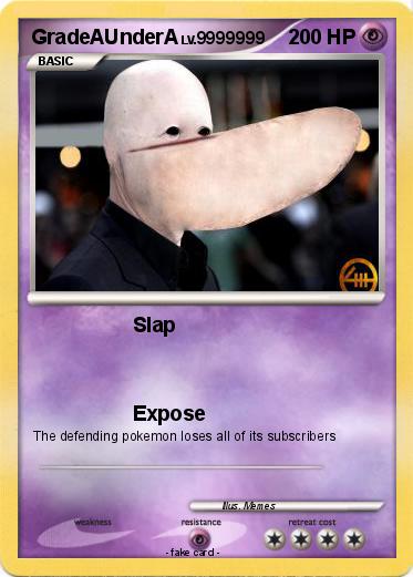 Pokemon GradeAUnderA