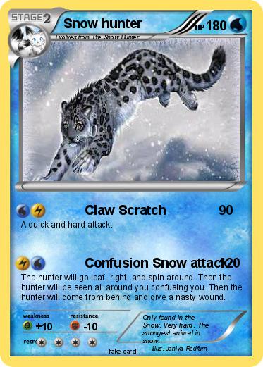 Pokemon Snow hunter