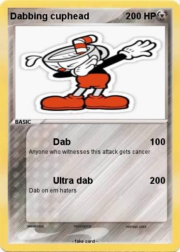 Pokemon Dabbing cuphead