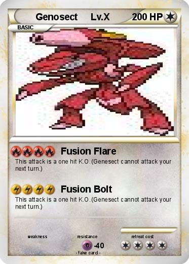 Pokemon Genosect     Lv.X