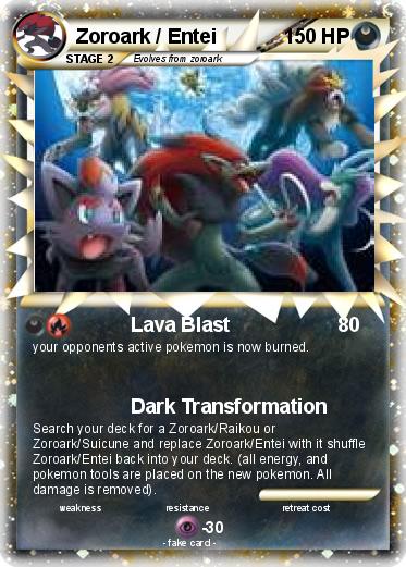Pokemon Zoroark / Entei