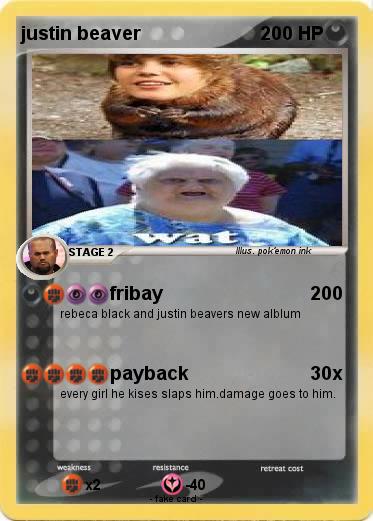 Pokemon justin beaver