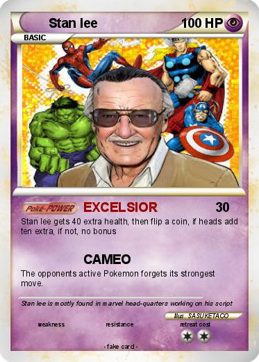 Pokemon Stan lee