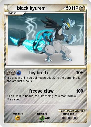 Pokemon black kyurem