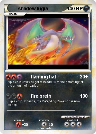 Pokemon shadow lugia