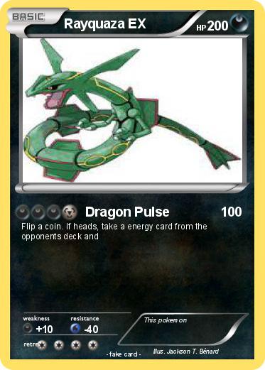 Pokemon Rayquaza EX