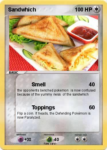 Pokemon Sandwhich