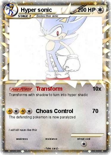 Pokemon Hyper sonic