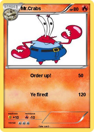 Pokemon Mr.Crabs