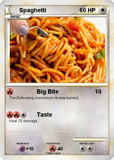 Pokemon Spaghetti