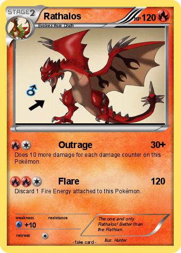 Pokemon Rathalos