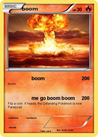 Pokemon boom