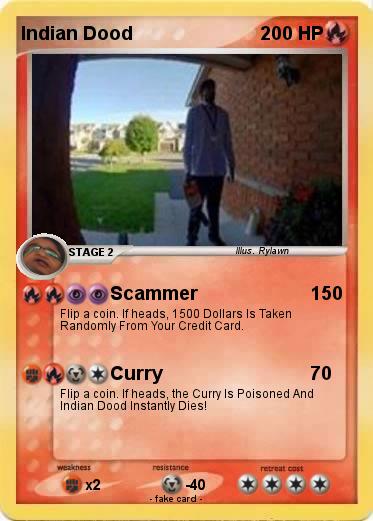 Pokemon Indian Dood