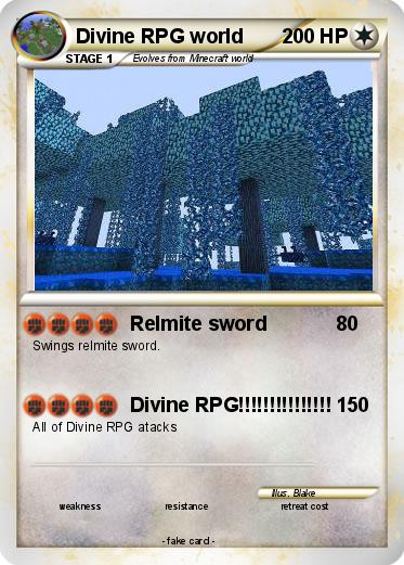 Pokemon Divine RPG world