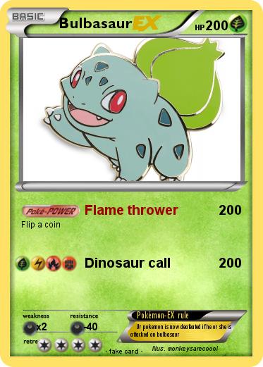 Pokemon Bulbasaur
