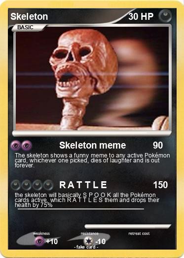 Pokemon Skeleton