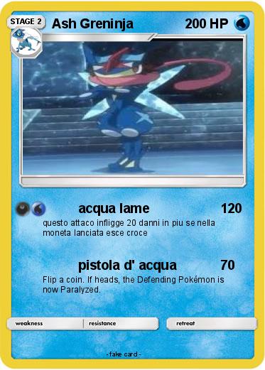 Pokemon Ash Greninja