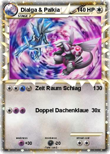 Pokemon Dialga & Palkia