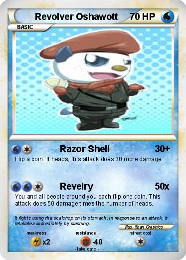 Pokemon Revolver Oshawott