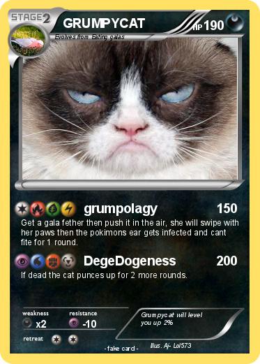 Pokemon GRUMPYCAT