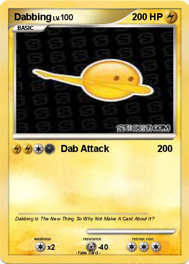 Pokemon Dabbing
