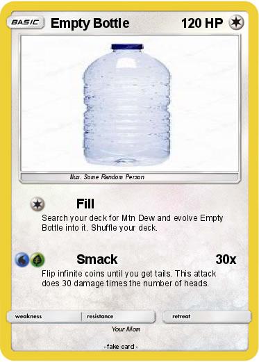 Pokemon Empty Bottle