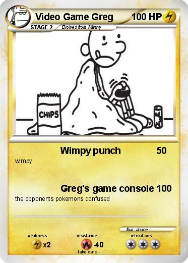 Pokemon Video Game Greg