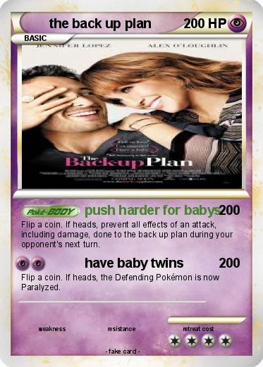 Pokemon the back up plan
