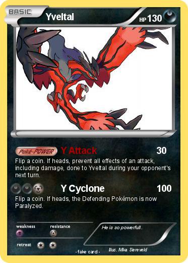 Pokemon Yveltal