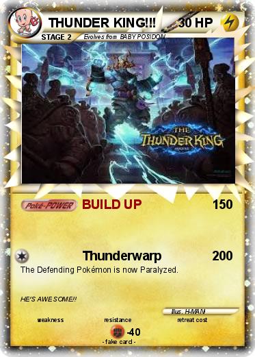 Pokemon THUNDER KING!!!