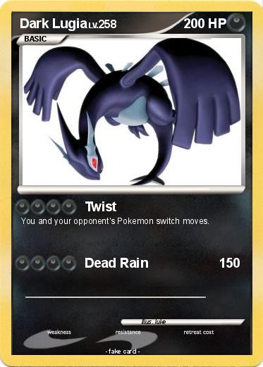 Pokemon Dark Lugia