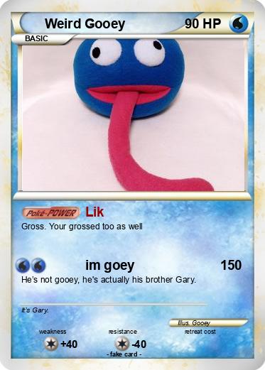 Pokemon Weird Gooey