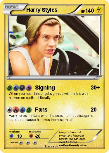Pokemon Harry Styles