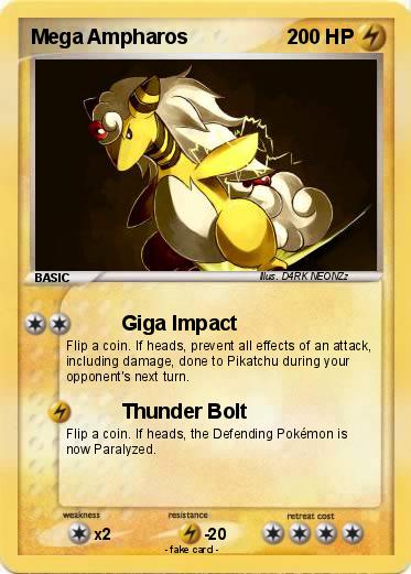 Pokemon Mega Ampharos