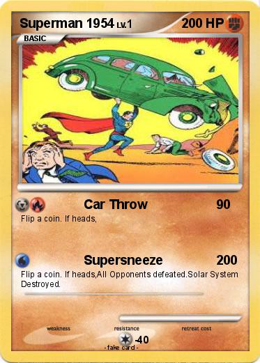 Pokemon Superman 1954