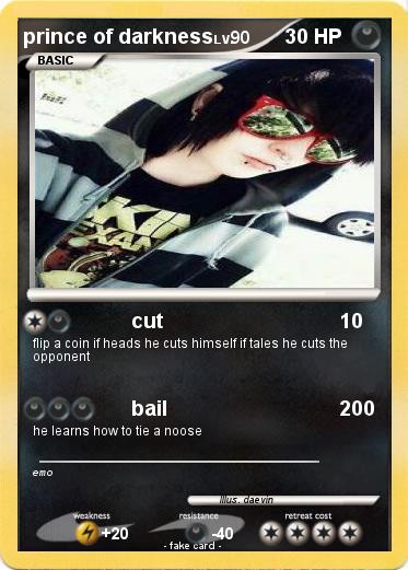 Pokemon prince of darkness