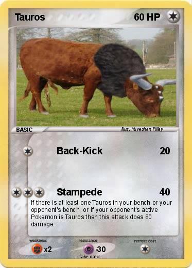 Pokemon Tauros