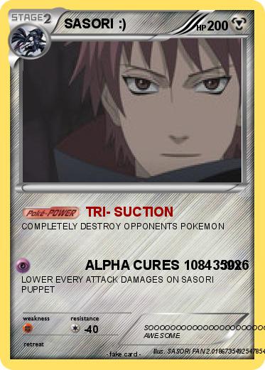 Pokemon SASORI :)