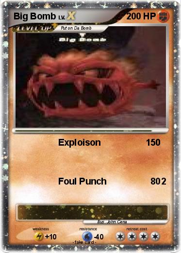 Pokemon Big Bomb