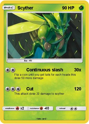 Pokemon Scyther