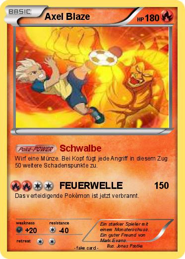 Pokemon Axel Blaze