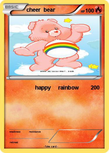 Pokemon cheer  bear